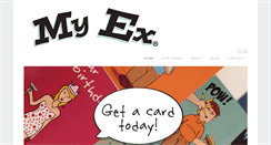 Desktop Screenshot of myexcards.com