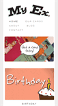 Mobile Screenshot of myexcards.com